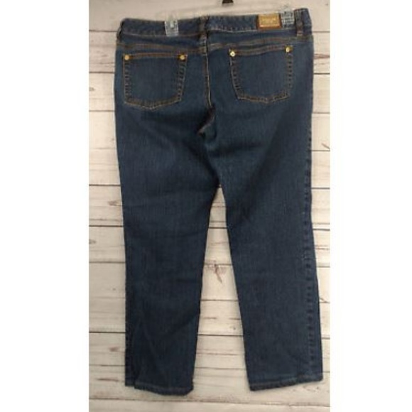 Michael Kors Relaxed Fit Jeans - Picture 3 of 5
